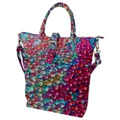 Rainbow Support Group  Buckle Top Tote Bag by ScottFreeArt