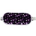 Purple, pink bokeh dots, asymmetric polka dot with modern twist Rounded Waist Pouch View2