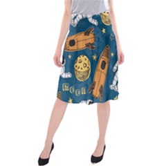Missile Pattern Midi Beach Skirt by Amaryn4rt