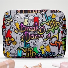 Hip Hop Background Make Up Pouch (large) by Amaryn4rt