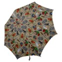 Tattoo Pattern Hook Handle Umbrellas (Medium) View2