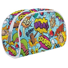 Comic Elements Colorful Seamless Pattern Makeup Case (medium) by Amaryn4rt