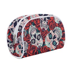 Vintage Day Dead Seamless Pattern Makeup Case (small) by Amaryn4rt