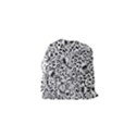 Vector-eclectic-fabric-seamless-pattern-animal-background-with-baroque-ornament Drawstring Pouch (XS) View2