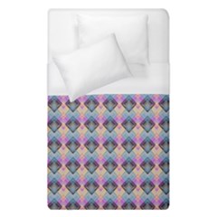 Pink And Blue Duvet Cover (single Size) by Sparkle
