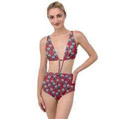 Zombie Virus Tied Up Two Piece Swimsuit by helendesigns
