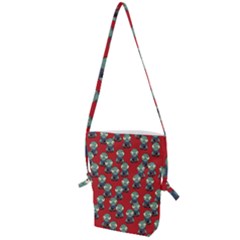 Zombie Virus Folding Shoulder Bag by helendesigns