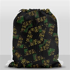 Modern Geometric Print Drawstring Bag (small) by dflcprintsclothing