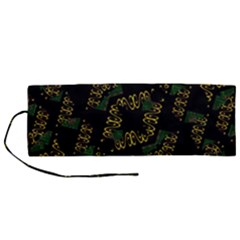 Modern Geometric Print Roll Up Canvas Pencil Holder (m) by dflcprintsclothing