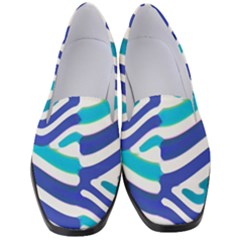 Colored Abstract Print1 Women s Classic Loafer Heels by dflcprintsclothing