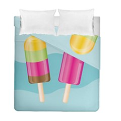 Ice Cream Parlour Duvet Cover Double Side (full/ Double Size) by HermanTelo