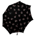 Ugly Monster Fish Motif Print Pattern Hook Handle Umbrellas (Small) View2