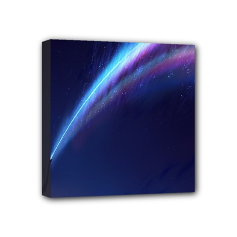 Light Fleeting Man s Sky Magic Mini Canvas 4  X 4  (stretched) by Mariart