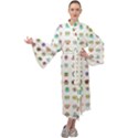 All The Aliens Teeny Maxi Velour Kimono View1