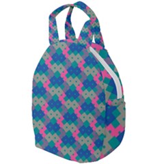 Geo Puzzle Travel Backpacks by tmsartbazaar