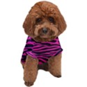 Pink Zebra Dog T-Shirt View1