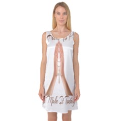 Panther World Limited Edition Prayer  Sleeveless Satin Nightdress by Pantherworld143