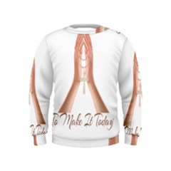 Panther World Limited Edition Prayer  Kids  Sweatshirt by Pantherworld143