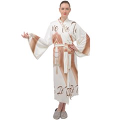 Panther World Limited Edition Prayer  Maxi Velour Kimono by Pantherworld143