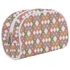 Squares And Diamonds Makeup Case (medium) by tmsartbazaar