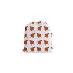 Fallen Leaves Autumn Drawstring Pouch (xs) by HermanTelo