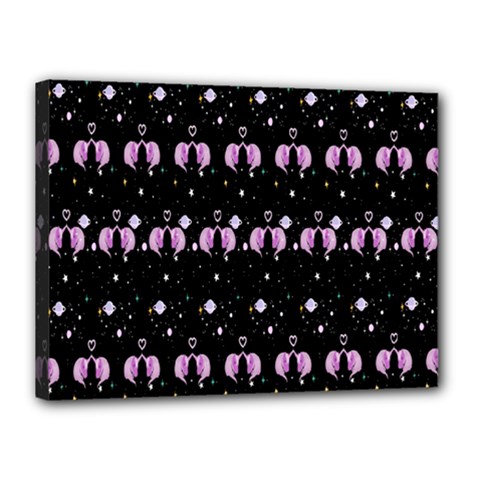 Galaxy Unicorns Canvas 16  X 12  (stretched) by Sparkle