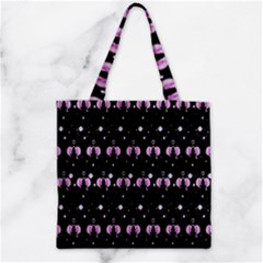 Galaxy Unicorns Zipper Grocery Tote Bag by Sparkle