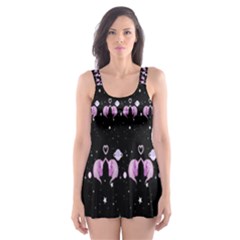 Galaxy Unicorns Skater Dress Swimsuit by Sparkle
