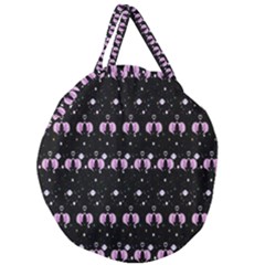 Galaxy Unicorns Giant Round Zipper Tote by Sparkle