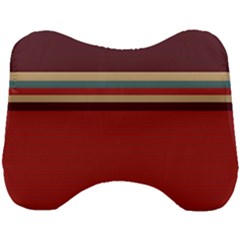 Retro Aesthetic Head Support Cushion by tmsartbazaar