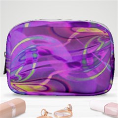 Infinity Painting Purple Make Up Pouch (small) by DinkovaArt