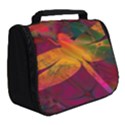 Dragonflies Abstract Colorful Pattern Full Print Travel Pouch (Small) View2