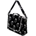 Black and White Skulls Box Up Messenger Bag View1