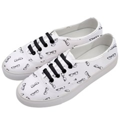 Geek Glasses With Eyes Women s Classic Low Top Sneakers by SpinnyChairDesigns