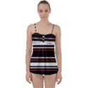 Classic Coffee Brown Babydoll Tankini Set View1