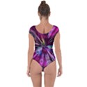 Fractal Circles Abstract Short Sleeve Leotard  View2