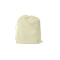 True Cream Color Drawstring Pouch (Small) View2