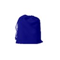 True Navy Blue Color Drawstring Pouch (Small) View2