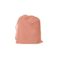 True Peach Color Drawstring Pouch (Small) View2