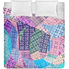 Boho Patchwork Duvet Cover Double Side (king Size) by SpinnyChairDesigns