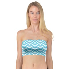 Waves Bandeau Top by Sobalvarro