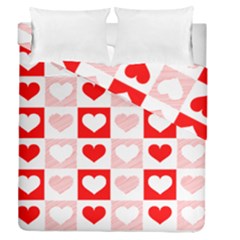 Hearts  Duvet Cover Double Side (queen Size) by Sobalvarro