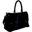 Bubble In Dark Duffel Travel Bag View2