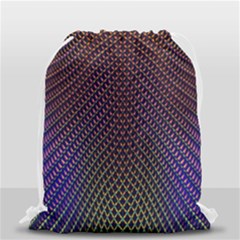 Alien Skin Glow Drawstring Bag (small) by SpinnyChairDesigns
