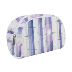 Birch Tree Forest Digital Makeup Case (small) by Mariart