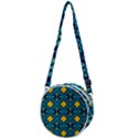 Geometric Abstract Diamond Crossbody Circle Bag View1