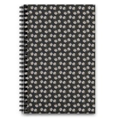 Daisy Black 5 5  X 8 5  Notebook by snowwhitegirl
