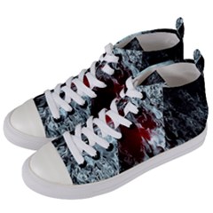 Flamelet Women s Mid-top Canvas Sneakers by Sparkle