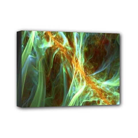 Abstract Illusion Mini Canvas 7  X 5  (stretched) by Sparkle