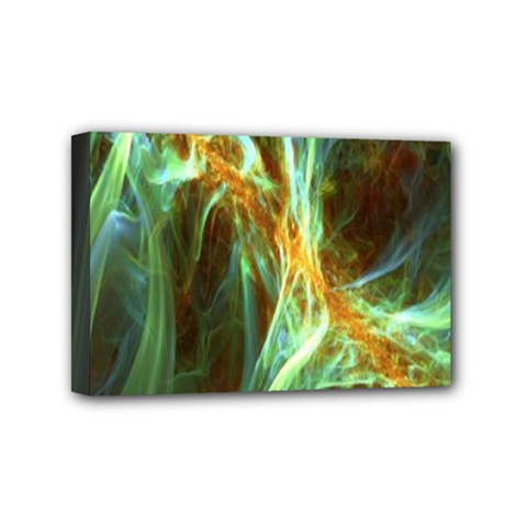 Abstract Illusion Mini Canvas 6  X 4  (stretched) by Sparkle
